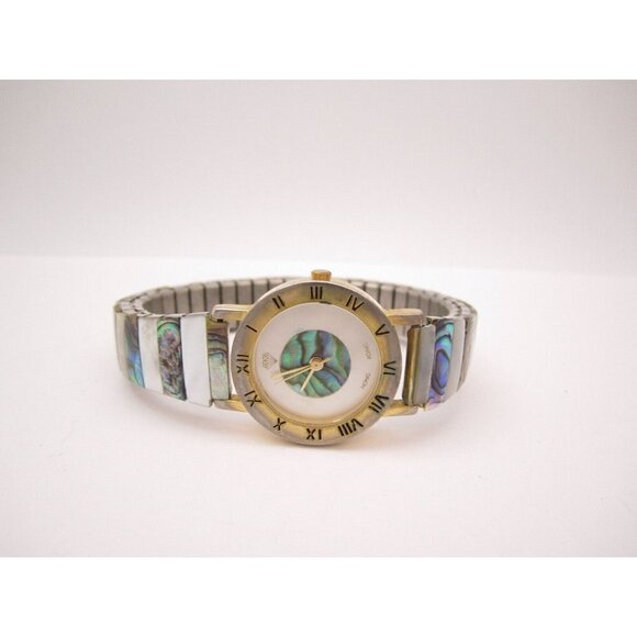 Vintage Gem Time Quartz WR Analog 25mm Dial Causal Round Watch (G355) - Picture 8 of 11